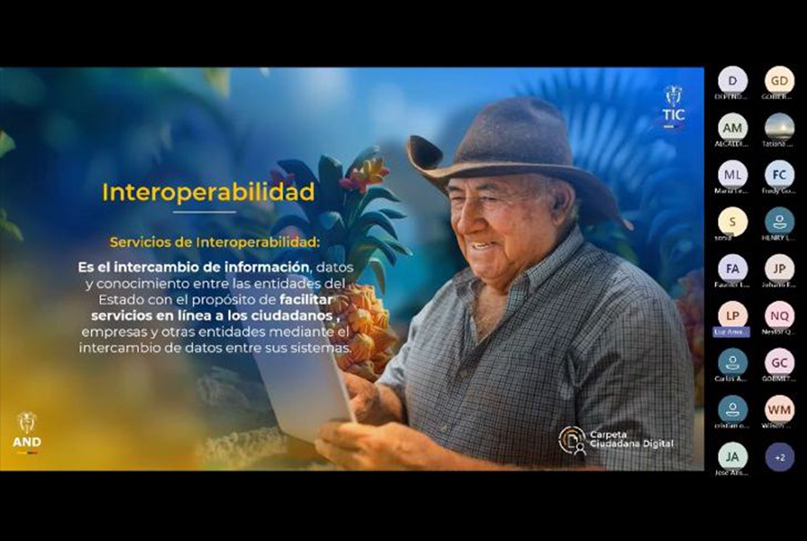 La Agencia Nacional Digital socializa los Servicios Ciudadanos Digitales con la Gobernación del Meta La Agencia Nacional Digital socializa los Servicios Ciudadanos Digitales con la Gobernación del Meta